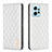 Custodia Portafoglio In Pelle Cover con Supporto B11F per Xiaomi Redmi Note 12 4G Bianco