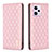 Custodia Portafoglio In Pelle Cover con Supporto B11F per Xiaomi Redmi Note 12 Explorer Oro Rosa