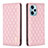 Custodia Portafoglio In Pelle Cover con Supporto B11F per Xiaomi Redmi Note 12 Turbo 5G Oro Rosa