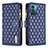 Custodia Portafoglio In Pelle Cover con Supporto B12F per Nokia G11 Blu