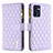 Custodia Portafoglio In Pelle Cover con Supporto B12F per OnePlus Nord CE 2 5G Viola