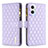 Custodia Portafoglio In Pelle Cover con Supporto B12F per OnePlus Nord N20 5G Viola