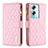 Custodia Portafoglio In Pelle Cover con Supporto B12F per Oppo A2 5G Oro Rosa