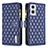 Custodia Portafoglio In Pelle Cover con Supporto B12F per Oppo F21 Pro 5G