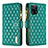 Custodia Portafoglio In Pelle Cover con Supporto B12F per Oppo Find X5 5G Verde