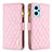 Custodia Portafoglio In Pelle Cover con Supporto B12F per Realme 9i 4G Oro Rosa