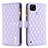 Custodia Portafoglio In Pelle Cover con Supporto B12F per Realme C21 Viola