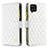 Custodia Portafoglio In Pelle Cover con Supporto B12F per Samsung Galaxy A12 5G Bianco