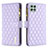 Custodia Portafoglio In Pelle Cover con Supporto B12F per Samsung Galaxy A22s 5G Viola