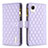 Custodia Portafoglio In Pelle Cover con Supporto B12F per Samsung Galaxy A23e 5G Viola