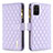 Custodia Portafoglio In Pelle Cover con Supporto B12F per Samsung Galaxy S20 Plus Viola