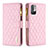 Custodia Portafoglio In Pelle Cover con Supporto B12F per Xiaomi Redmi Note 10T 5G Oro Rosa