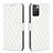 Custodia Portafoglio In Pelle Cover con Supporto B12F per Xiaomi Redmi Note 11 4G (2021) Bianco