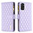 Custodia Portafoglio In Pelle Cover con Supporto B12F per Xiaomi Redmi Note 11S 4G Viola