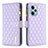 Custodia Portafoglio In Pelle Cover con Supporto B12F per Xiaomi Redmi Note 12 Turbo 5G Viola