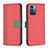 Custodia Portafoglio In Pelle Cover con Supporto B13F per Nokia G11