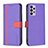 Custodia Portafoglio In Pelle Cover con Supporto B13F per Samsung Galaxy A72 4G