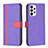 Custodia Portafoglio In Pelle Cover con Supporto B13F per Samsung Galaxy A73 5G