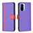 Custodia Portafoglio In Pelle Cover con Supporto B13F per Xiaomi Mi 11X 5G Viola