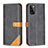 Custodia Portafoglio In Pelle Cover con Supporto B14F per Samsung Galaxy A41