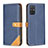Custodia Portafoglio In Pelle Cover con Supporto B14F per Samsung Galaxy A71 4G A715