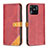 Custodia Portafoglio In Pelle Cover con Supporto B14F per Xiaomi Redmi 10 India