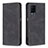 Custodia Portafoglio In Pelle Cover con Supporto B15F per Oppo A54 4G Nero