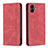 Custodia Portafoglio In Pelle Cover con Supporto B15F per Samsung Galaxy A04E Rosso