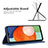 Custodia Portafoglio In Pelle Cover con Supporto B15F per Samsung Galaxy A13 4G