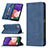Custodia Portafoglio In Pelle Cover con Supporto B15F per Samsung Galaxy A22s 5G