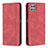 Custodia Portafoglio In Pelle Cover con Supporto B15F per Samsung Galaxy A22s 5G Rosso