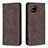 Custodia Portafoglio In Pelle Cover con Supporto B15F per Samsung Galaxy A42 5G Marrone