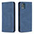 Custodia Portafoglio In Pelle Cover con Supporto B15F per Samsung Galaxy A51 5G Blu