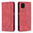 Custodia Portafoglio In Pelle Cover con Supporto B15F per Samsung Galaxy F12 Rosso