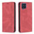 Custodia Portafoglio In Pelle Cover con Supporto B15F per Samsung Galaxy M53 5G Rosso