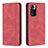 Custodia Portafoglio In Pelle Cover con Supporto B15F per Xiaomi Mi 11i 5G (2022) Rosso