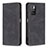 Custodia Portafoglio In Pelle Cover con Supporto B15F per Xiaomi Redmi 10 4G Nero