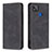 Custodia Portafoglio In Pelle Cover con Supporto B15F per Xiaomi Redmi 9 Activ Nero