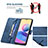 Custodia Portafoglio In Pelle Cover con Supporto B15F per Xiaomi Redmi Note 10 5G