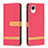 Custodia Portafoglio In Pelle Cover con Supporto B16F per Samsung Galaxy A23e 5G Rosso
