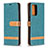 Custodia Portafoglio In Pelle Cover con Supporto B16F per Samsung Galaxy A72 4G