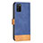 Custodia Portafoglio In Pelle Cover con Supporto B16F per Samsung Galaxy M02s