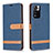 Custodia Portafoglio In Pelle Cover con Supporto B16F per Xiaomi Poco X4 NFC