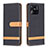 Custodia Portafoglio In Pelle Cover con Supporto B16F per Xiaomi Redmi 10 India