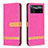 Custodia Portafoglio In Pelle Cover con Supporto B16F per Xiaomi Redmi Note 11E Pro 5G Rosa Caldo