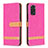 Custodia Portafoglio In Pelle Cover con Supporto B16F per Xiaomi Redmi Note 11S 4G Rosa Caldo