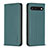 Custodia Portafoglio In Pelle Cover con Supporto B17F per Google Pixel 7 5G