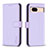 Custodia Portafoglio In Pelle Cover con Supporto B17F per Google Pixel 8a 5G Lavanda