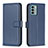 Custodia Portafoglio In Pelle Cover con Supporto B17F per Nokia G22