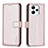 Custodia Portafoglio In Pelle Cover con Supporto B17F per Xiaomi Redmi 12 4G Oro Rosa